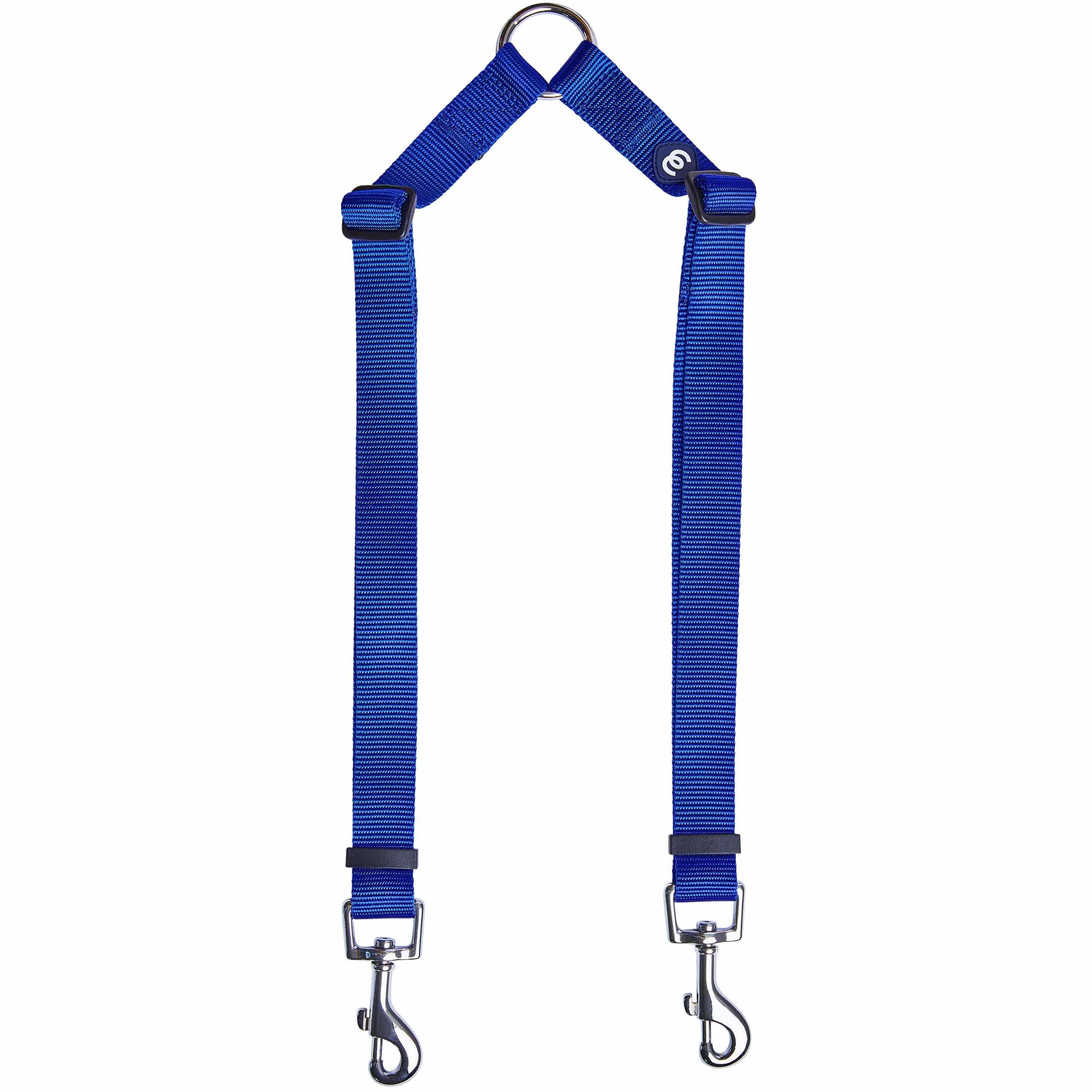Blueberry Pet Double Dog Leash Coupler for Walking 2 Dogs – Military Green